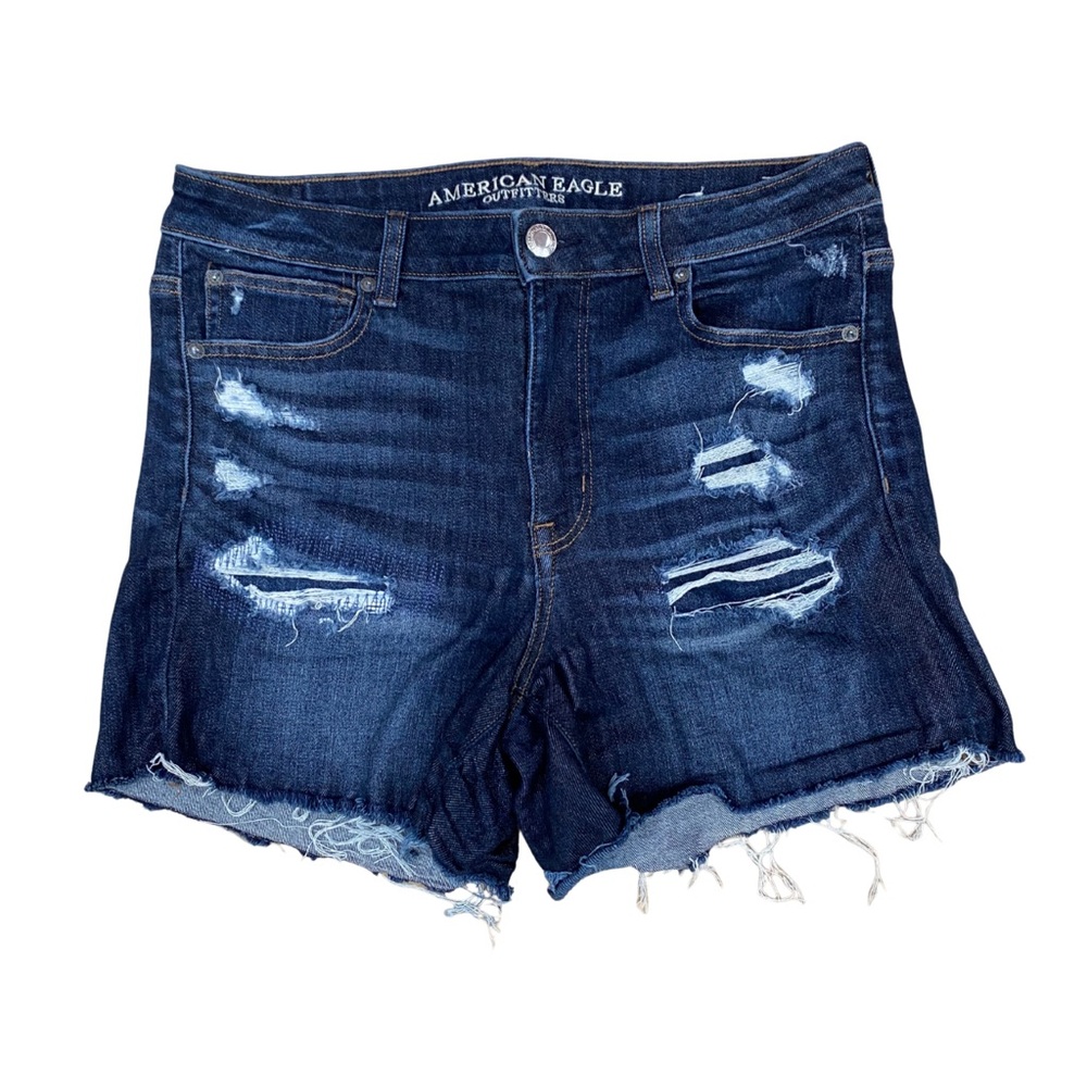 American Eagle Outfitters Dark Blue Jean Shorts